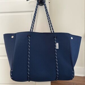 Neoprene Tote with para-cord straps by Ah-dorned